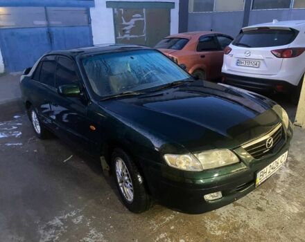 Зеленый Мазда 626, объемом двигателя 2 л и пробегом 236 тыс. км за 2650 $, фото 1 на Automoto.ua