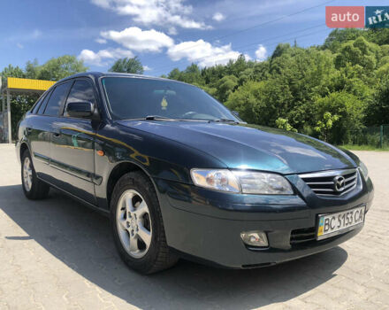 Зеленый Мазда 626, объемом двигателя 2 л и пробегом 304 тыс. км за 2900 $, фото 4 на Automoto.ua