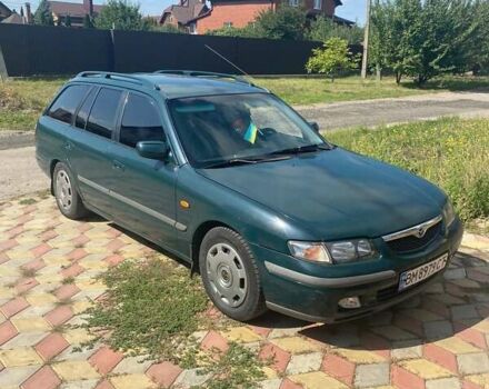 Зеленый Мазда 626, объемом двигателя 2 л и пробегом 400 тыс. км за 2500 $, фото 11 на Automoto.ua