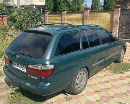 Зеленый Мазда 626, объемом двигателя 2 л и пробегом 400 тыс. км за 2500 $, фото 8 на Automoto.ua