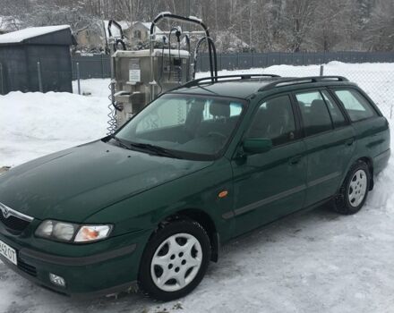 Зеленый Мазда 626, объемом двигателя 2 л и пробегом 320 тыс. км за 2700 $, фото 1 на Automoto.ua