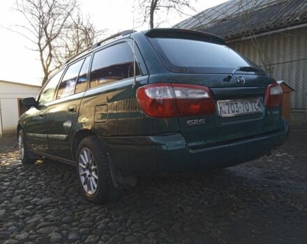 Зеленый Мазда 626, объемом двигателя 2 л и пробегом 458 тыс. км за 3000 $, фото 1 на Automoto.ua