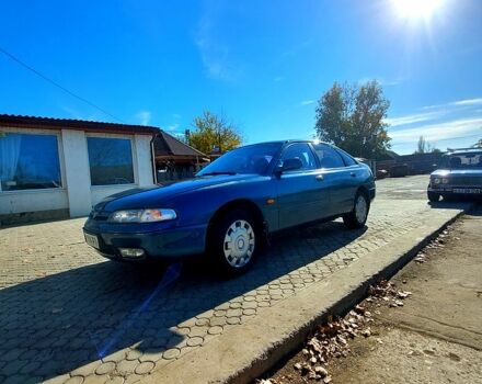 Зеленый Мазда 626, объемом двигателя 2 л и пробегом 250 тыс. км за 2300 $, фото 1 на Automoto.ua