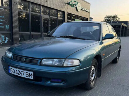 Зеленый Мазда 626, объемом двигателя 1.99 л и пробегом 200 тыс. км за 1199 $, фото 1 на Automoto.ua