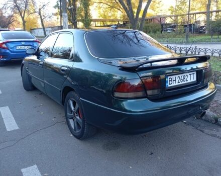 Зеленый Мазда 626, объемом двигателя 1.8 л и пробегом 520 тыс. км за 2000 $, фото 1 на Automoto.ua