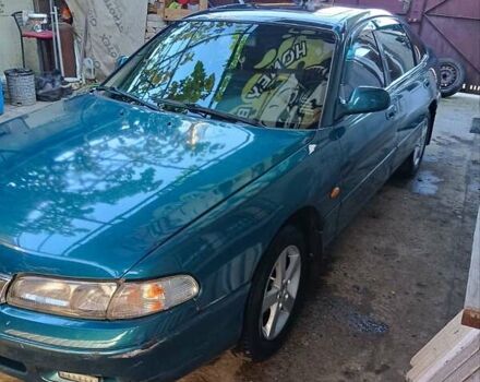 Зеленый Мазда 626, объемом двигателя 1.79 л и пробегом 393 тыс. км за 2300 $, фото 1 на Automoto.ua