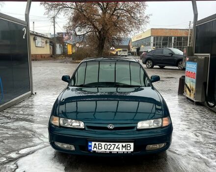 Зеленый Мазда 626, объемом двигателя 2 л и пробегом 354 тыс. км за 1700 $, фото 1 на Automoto.ua