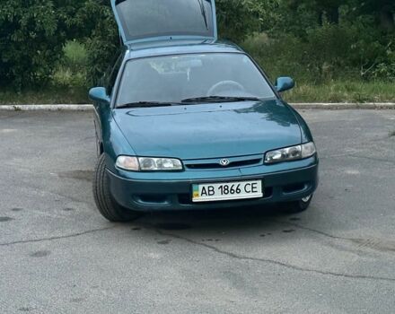 Зеленый Мазда 626, объемом двигателя 2 л и пробегом 330 тыс. км за 2200 $, фото 1 на Automoto.ua