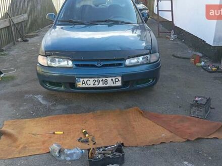 Зелений Мазда 626, об'ємом двигуна 2 л та пробігом 200 тис. км за 1500 $, фото 1 на Automoto.ua