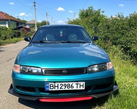 Зелений Мазда 626, об'ємом двигуна 2 л та пробігом 340 тис. км за 2100 $, фото 1 на Automoto.ua