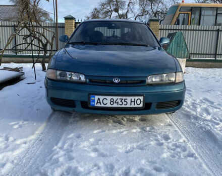 Зеленый Мазда 626, объемом двигателя 1.8 л и пробегом 327 тыс. км за 2300 $, фото 1 на Automoto.ua