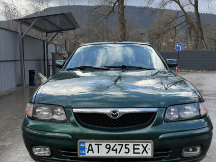 Зеленый Мазда 626, объемом двигателя 2 л и пробегом 356 тыс. км за 2100 $, фото 1 на Automoto.ua