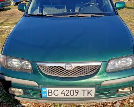 Зеленый Мазда 626, объемом двигателя 2 л и пробегом 340 тыс. км за 1900 $, фото 1 на Automoto.ua