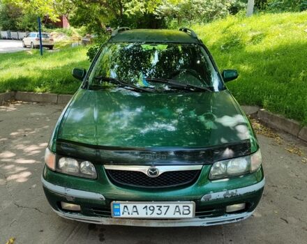 Зеленый Мазда 626, объемом двигателя 2 л и пробегом 510 тыс. км за 2300 $, фото 1 на Automoto.ua