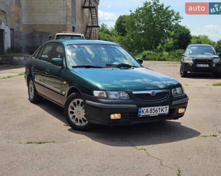 Зеленый Мазда 626, объемом двигателя 1.99 л и пробегом 427 тыс. км за 1800 $, фото 1 на Automoto.ua