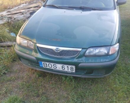 Зеленый Мазда 626, объемом двигателя 2 л и пробегом 230 тыс. км за 1297 $, фото 1 на Automoto.ua