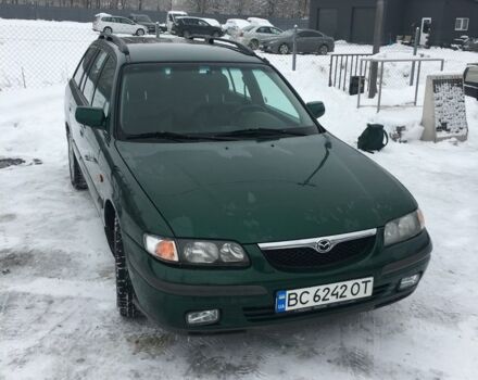 Зеленый Мазда 626, объемом двигателя 2 л и пробегом 320 тыс. км за 2700 $, фото 1 на Automoto.ua