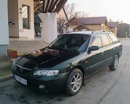 Зеленый Мазда 626, объемом двигателя 2 л и пробегом 280 тыс. км за 2556 $, фото 1 на Automoto.ua