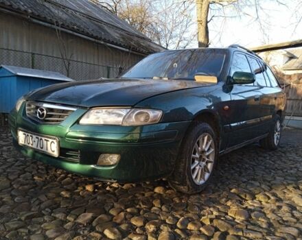 Зеленый Мазда 626, объемом двигателя 2 л и пробегом 458 тыс. км за 3000 $, фото 1 на Automoto.ua