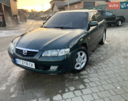 Зеленый Мазда 626, объемом двигателя 2 л и пробегом 281 тыс. км за 3150 $, фото 1 на Automoto.ua