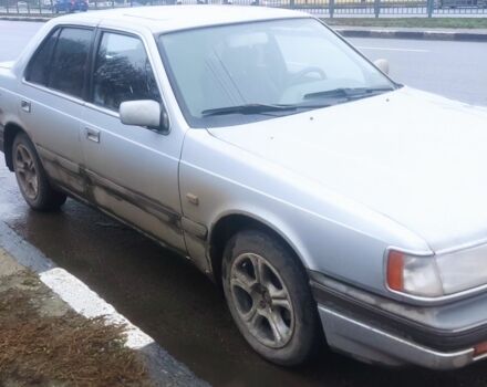 Серый Мазда 929, объемом двигателя 2.2 л и пробегом 340 тыс. км за 950 $, фото 2 на Automoto.ua