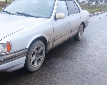 Серый Мазда 929, объемом двигателя 2.2 л и пробегом 340 тыс. км за 950 $, фото 3 на Automoto.ua