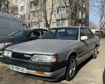 Серый Мазда 929, объемом двигателя 2.2 л и пробегом 283 тыс. км за 834 $, фото 5 на Automoto.ua