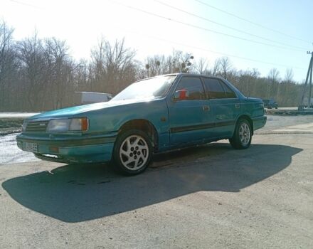 Зеленый Мазда 929, объемом двигателя 2.2 л и пробегом 123 тыс. км за 800 $, фото 1 на Automoto.ua