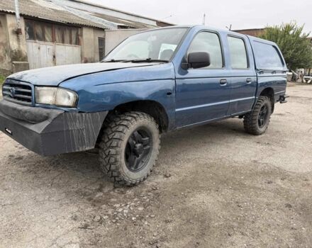 Синий Мазда БТ-50, объемом двигателя 2.5 л и пробегом 168 тыс. км за 3800 $, фото 1 на Automoto.ua