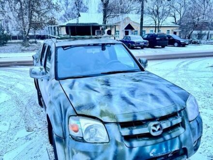 Зеленый Мазда БТ-50, объемом двигателя 2.5 л и пробегом 270 тыс. км за 5000 $, фото 1 на Automoto.ua