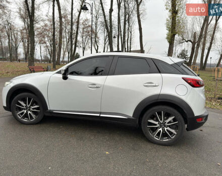 Белый Мазда СХ-3, объемом двигателя 2 л и пробегом 123 тыс. км за 14300 $, фото 1 на Automoto.ua