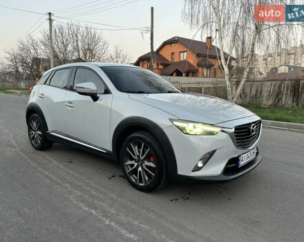 Белый Мазда СХ-3, объемом двигателя 2 л и пробегом 124 тыс. км за 13200 $, фото 1 на Automoto.ua