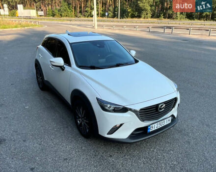Белый Мазда СХ-3, объемом двигателя 2 л и пробегом 147 тыс. км за 16300 $, фото 2 на Automoto.ua