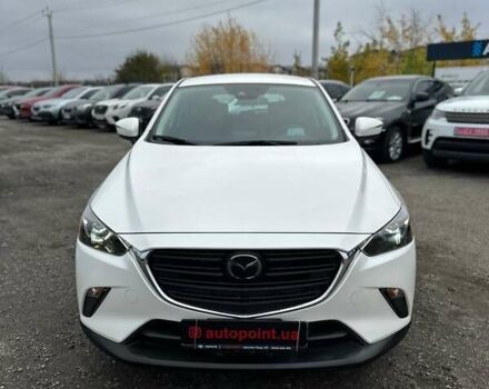 Белый Мазда СХ-3, объемом двигателя 2 л и пробегом 52 тыс. км за 16999 $, фото 1 на Automoto.ua