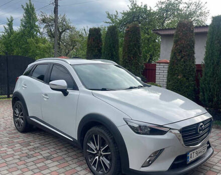 Белый Мазда СХ-3, объемом двигателя 2 л и пробегом 193 тыс. км за 13900 $, фото 1 на Automoto.ua