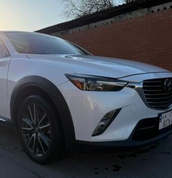 Белый Мазда СХ-3, объемом двигателя 2 л и пробегом 95 тыс. км за 15500 $, фото 1 на Automoto.ua