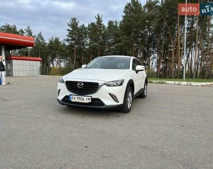 Белый Мазда СХ-3, объемом двигателя 2 л и пробегом 34 тыс. км за 22500 $, фото 1 на Automoto.ua