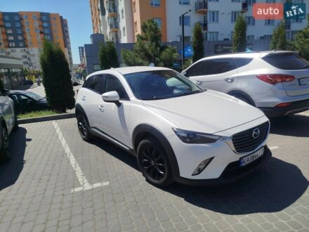 Белый Мазда СХ-3, объемом двигателя 1.5 л и пробегом 100 тыс. км за 16300 $, фото 1 на Automoto.ua