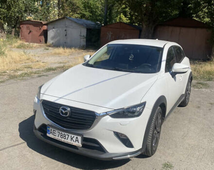 Белый Мазда СХ-3, объемом двигателя 2 л и пробегом 60 тыс. км за 17999 $, фото 1 на Automoto.ua