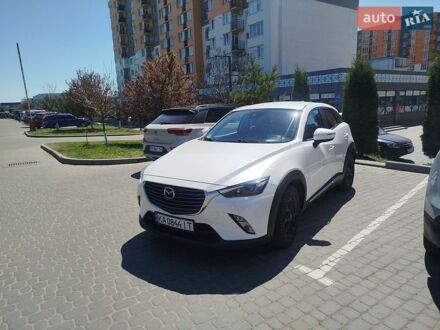 Белый Мазда СХ-3, объемом двигателя 1.5 л и пробегом 100 тыс. км за 16300 $, фото 1 на Automoto.ua