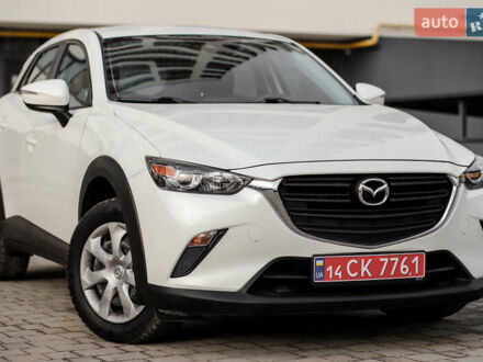 Белый Мазда СХ-3, объемом двигателя 2 л и пробегом 71 тыс. км за 15800 $, фото 1 на Automoto.ua