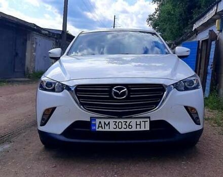 Білий Мазда СХ-3, об'ємом двигуна 2 л та пробігом 28 тис. км за 18400 $, фото 1 на Automoto.ua