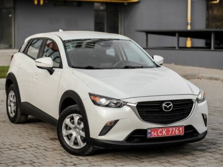 Белый Мазда СХ-3, объемом двигателя 2 л и пробегом 71 тыс. км за 15800 $, фото 1 на Automoto.ua