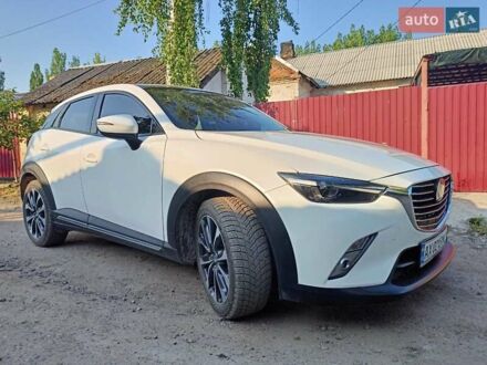 Мазда СХ-3 2019 у Дружковке на Automoto.ua Білий Мазда СХ-3, об'ємом двигуна 2 л та пробігом 20 тис. км за 16300 $, фото 1 на Automoto.ua