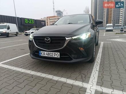 Черный Мазда СХ-3, объемом двигателя 2 л и пробегом 92 тыс. км за 18200 $, фото 1 на Automoto.ua