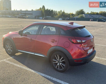 Красный Мазда СХ-3, объемом двигателя 2 л и пробегом 56 тыс. км за 14500 $, фото 2 на Automoto.ua