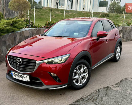 Красный Мазда СХ-3, объемом двигателя 2 л и пробегом 37 тыс. км за 21999 $, фото 1 на Automoto.ua