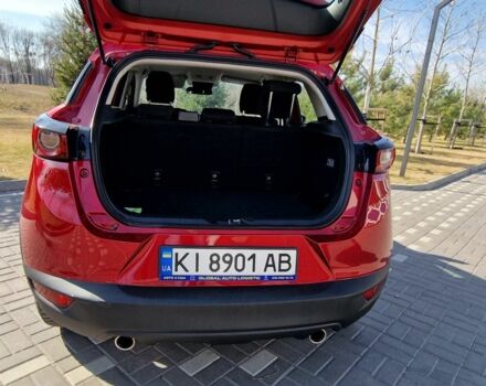 Красный Мазда СХ-3, объемом двигателя 2 л и пробегом 77 тыс. км за 19000 $, фото 3 на Automoto.ua