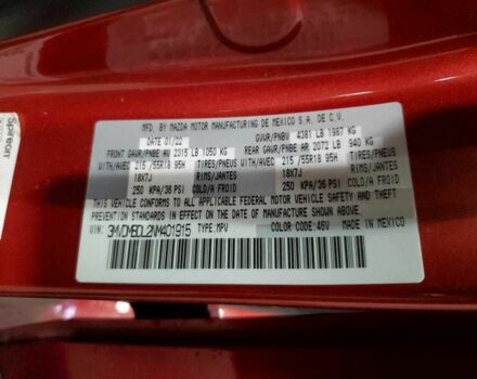 Красный Мазда СХ-3, объемом двигателя 0 л и пробегом 24 тыс. км за 4500 $, фото 11 на Automoto.ua