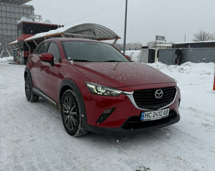 Красный Мазда СХ-3, объемом двигателя 2 л и пробегом 99 тыс. км за 14500 $, фото 1 на Automoto.ua